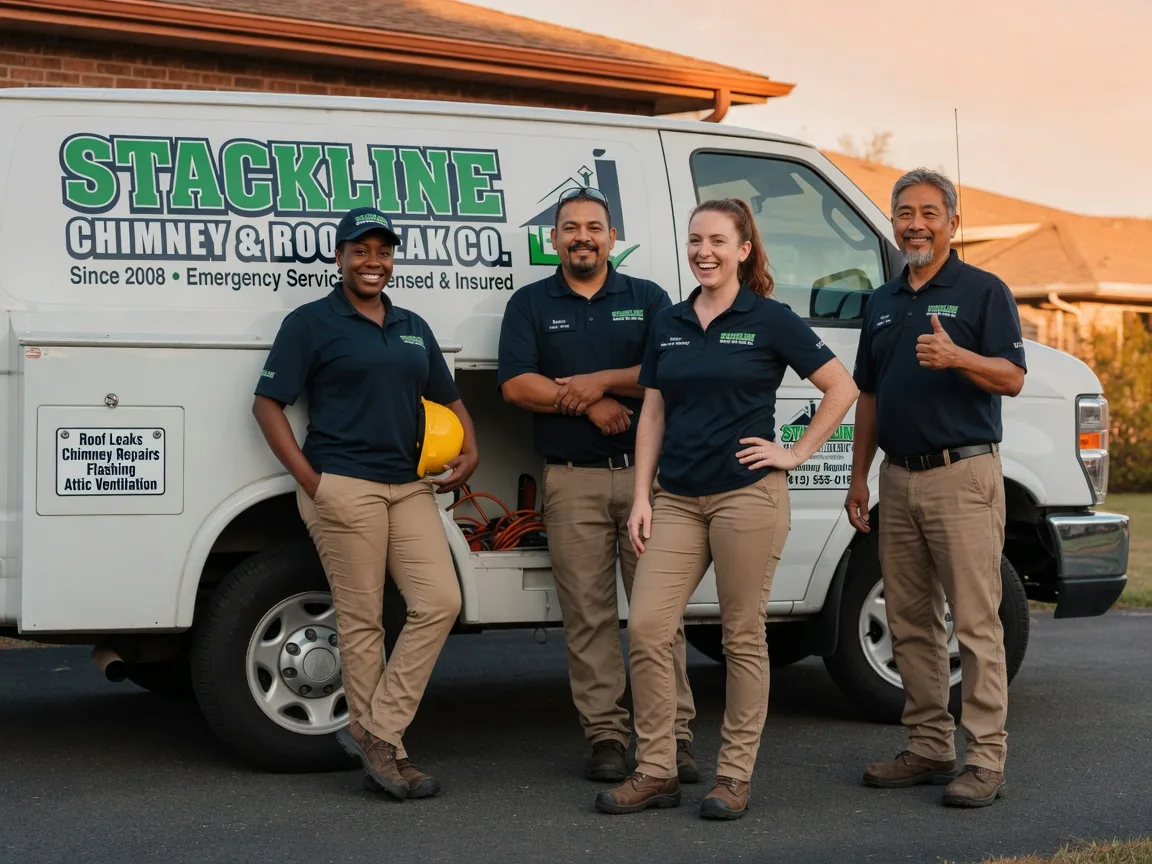 Chimney flashing repair company in Brownsville, OH